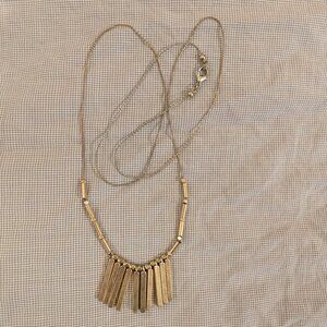 Vintage Brass Modernist 1960's Necklace